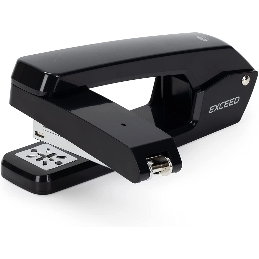 

Swing-Arm Swivel Stapler 25 Sheet Capacity 360 Degree Rotate Desktop Staplers For Booklet Or Book Binding Black