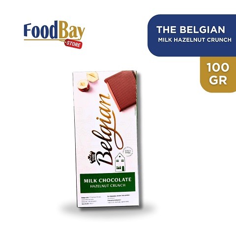 

The Belgian Milk Chocolate With Hazelnut Crunch