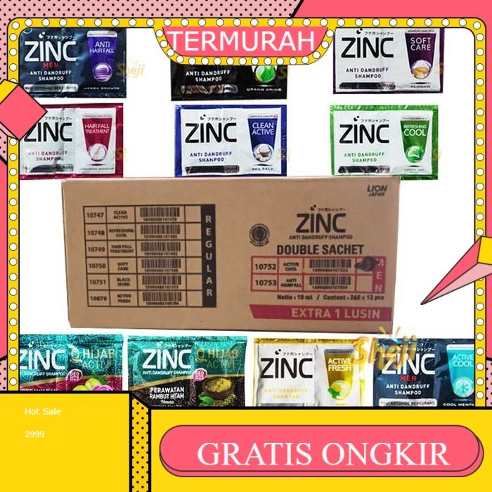 

SHAMPO ZINC SACHET 1 DUS ISI 20