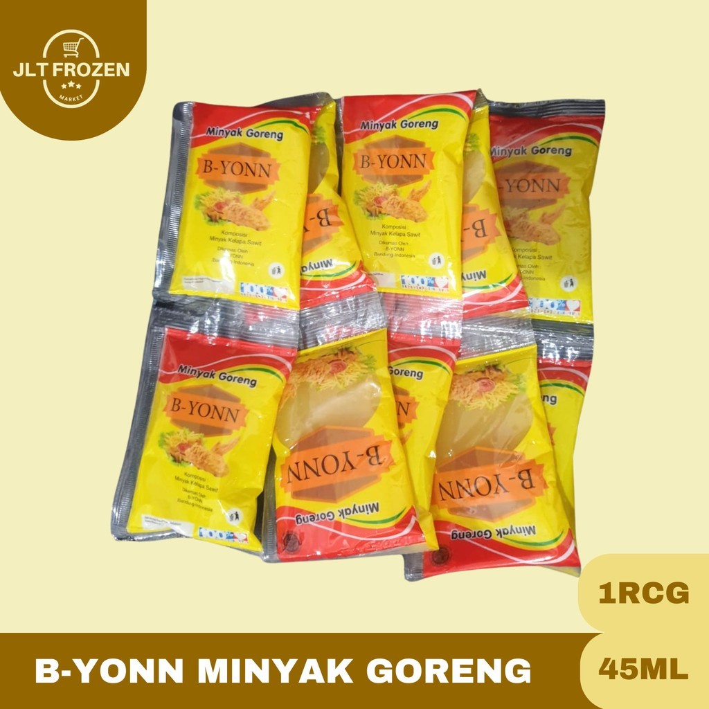 

B-yonn Minyak Goreng / Minyak Goreng Sawit 1rcg 10pc 45ml