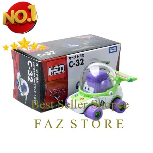 Takara Tomy Disney Cars Diecast  Buzz Lightyear C32 Toy FAZ Store