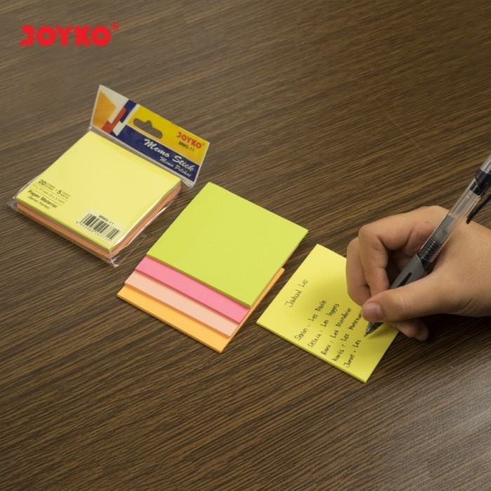 

Sticky Notes Joyko MMS-11 Warna Pastel Memo
