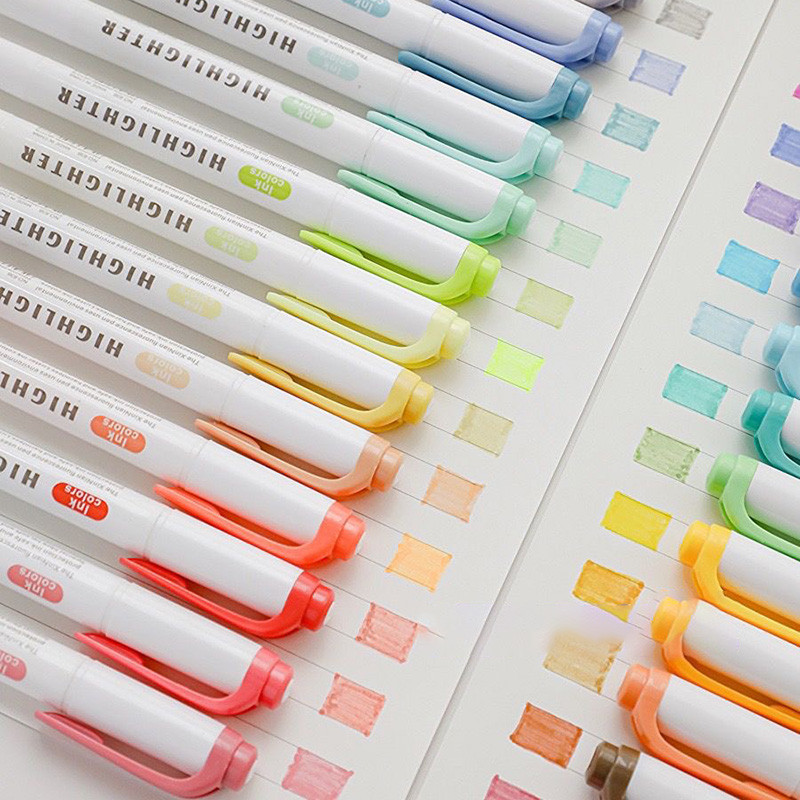 

Highlighter Pen Morandi Stabilo Doubl Pastel Stabilo Warna Warni 1 set spidol Jurnal Markers Pena pulpen highlighter Alat Tulis Sekolah Unik Aesthetic