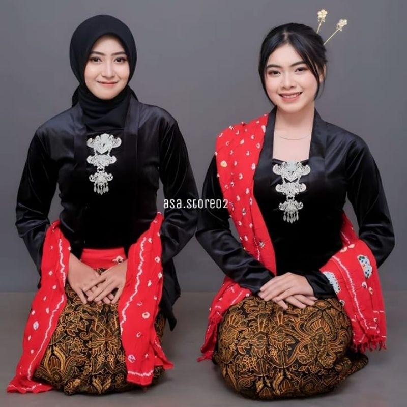 Kebaya Kebaya Bludru Kutu Baru Strech Kebaya Kartini Kebaya Wisuda Kebaya Adat Jawa Timur Jawa Tenga