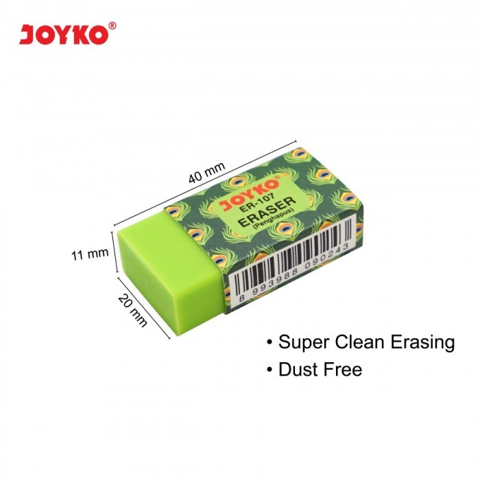 

Eraser / Penghapus Joyko ER-107 Motif Animal Eceran