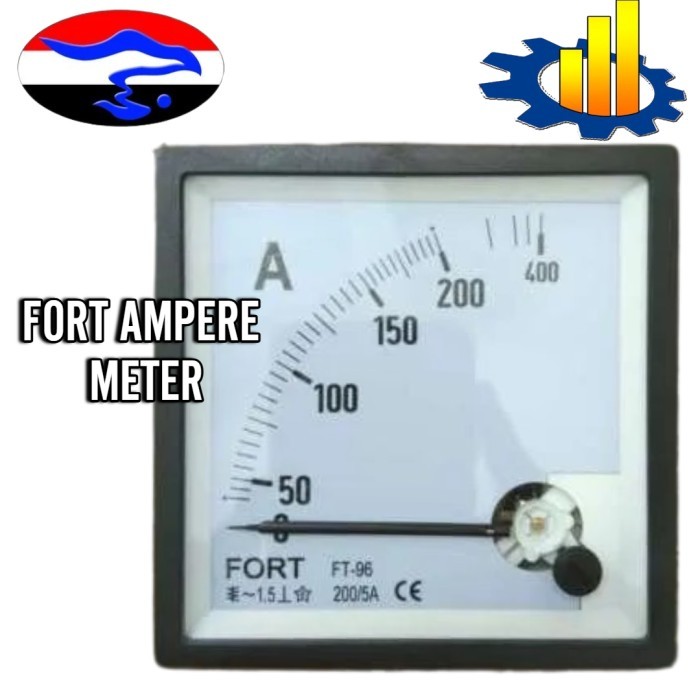 FORT AMPERE METER FT-96 200/5 CT-200A