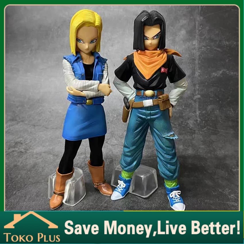 Android 17 & 18 dragon ball action figure