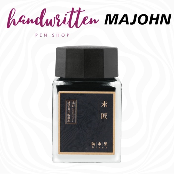 

MAJOHN Fountain Pen Ink Waterproof / Tinta Fountain Pen - Black 50ml