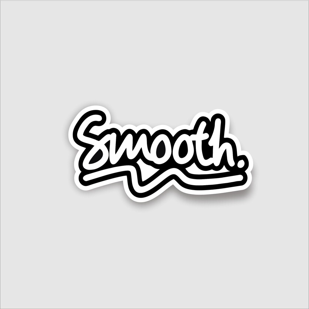 

Stiker brand / Stiker distro / stiker graftac Smooth 1rb dapat 1pcs anti air kualitas mantap