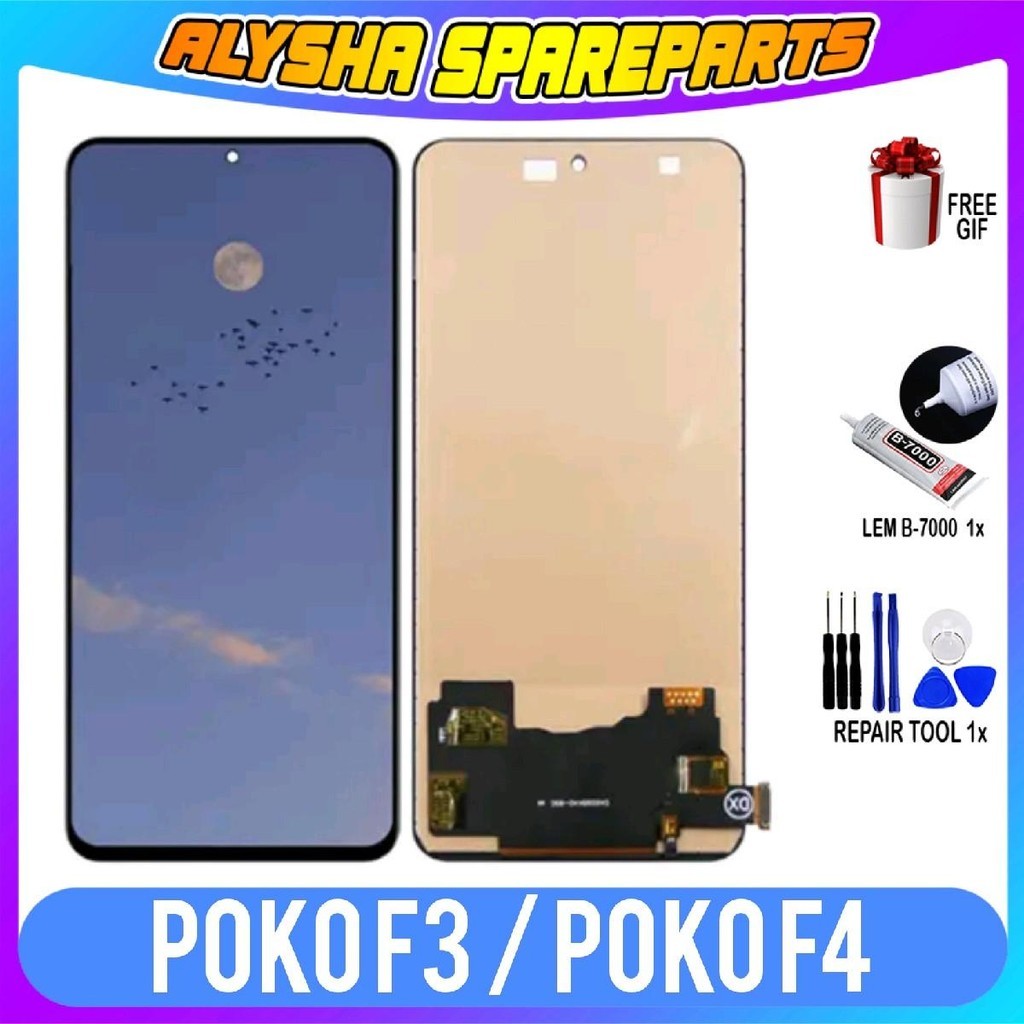 LCD COMPATIBLE POCO F3 / POCO F4 FULSET TOUCHSCREEN