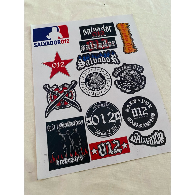 

Stiker Helm Salvador 012 Salvador Poesat Of Citty Street Vastra