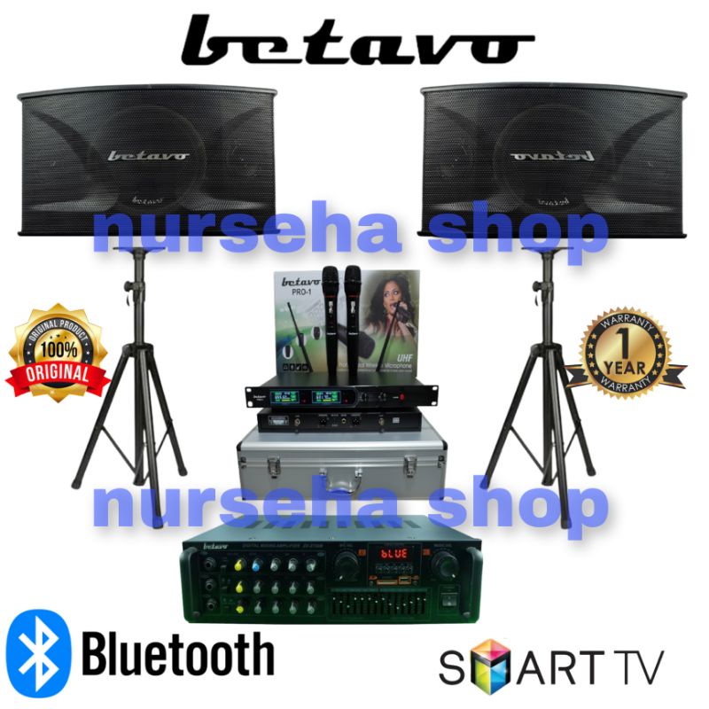 Paket Karaoke Betavo 10inch Full Set Original System