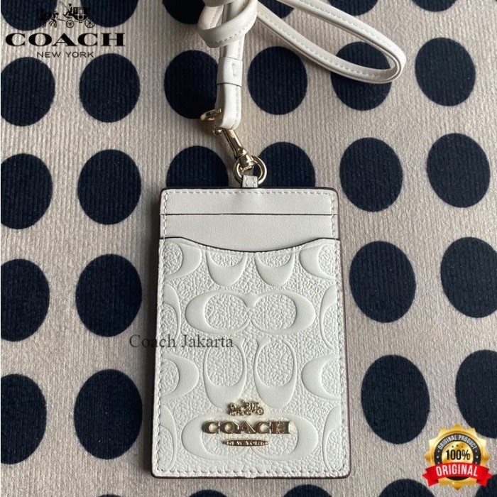 

CŌACH Id Tag Kartu Kerja / Lanyard ID Card Holder Signature - Hitam