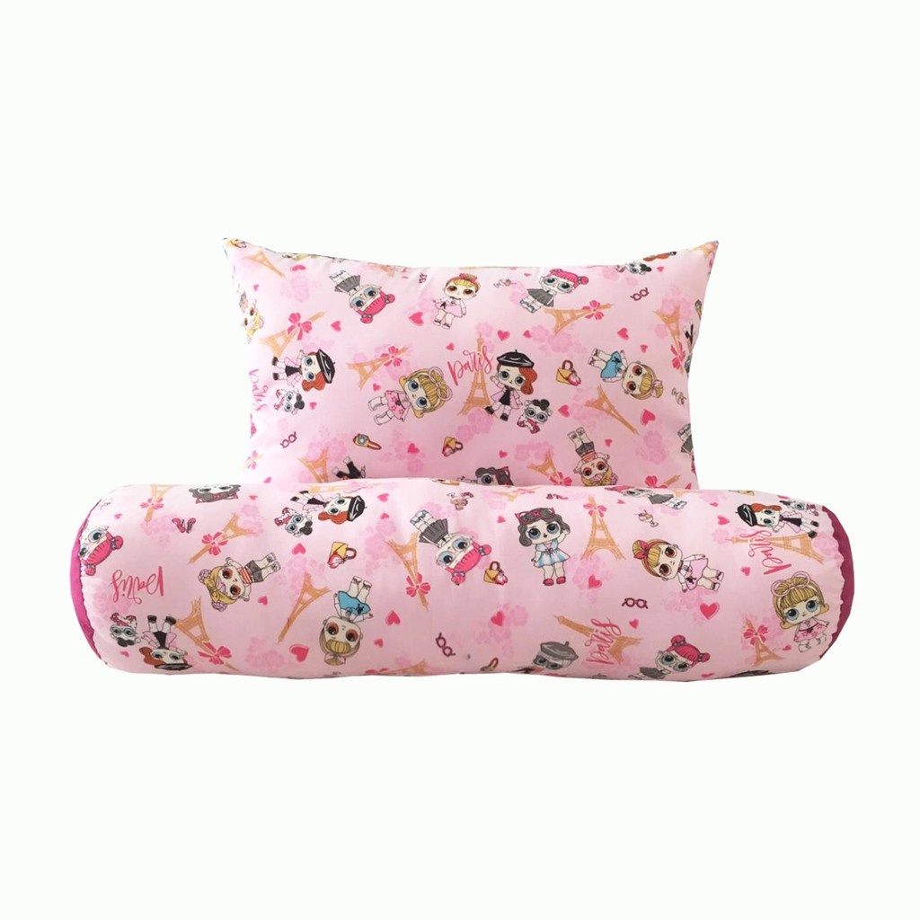 Sarung Bantal Guling Set Anak  Perempuan Girls Lucu Premium Murah