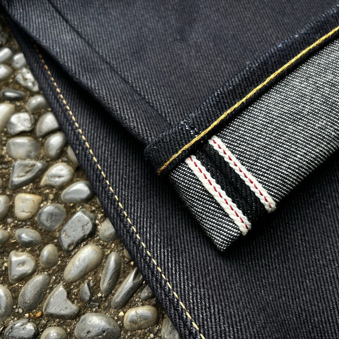 Adelaide Denim 23oz Indigo x Grey Redline Selvedge - 28, Slimstraight