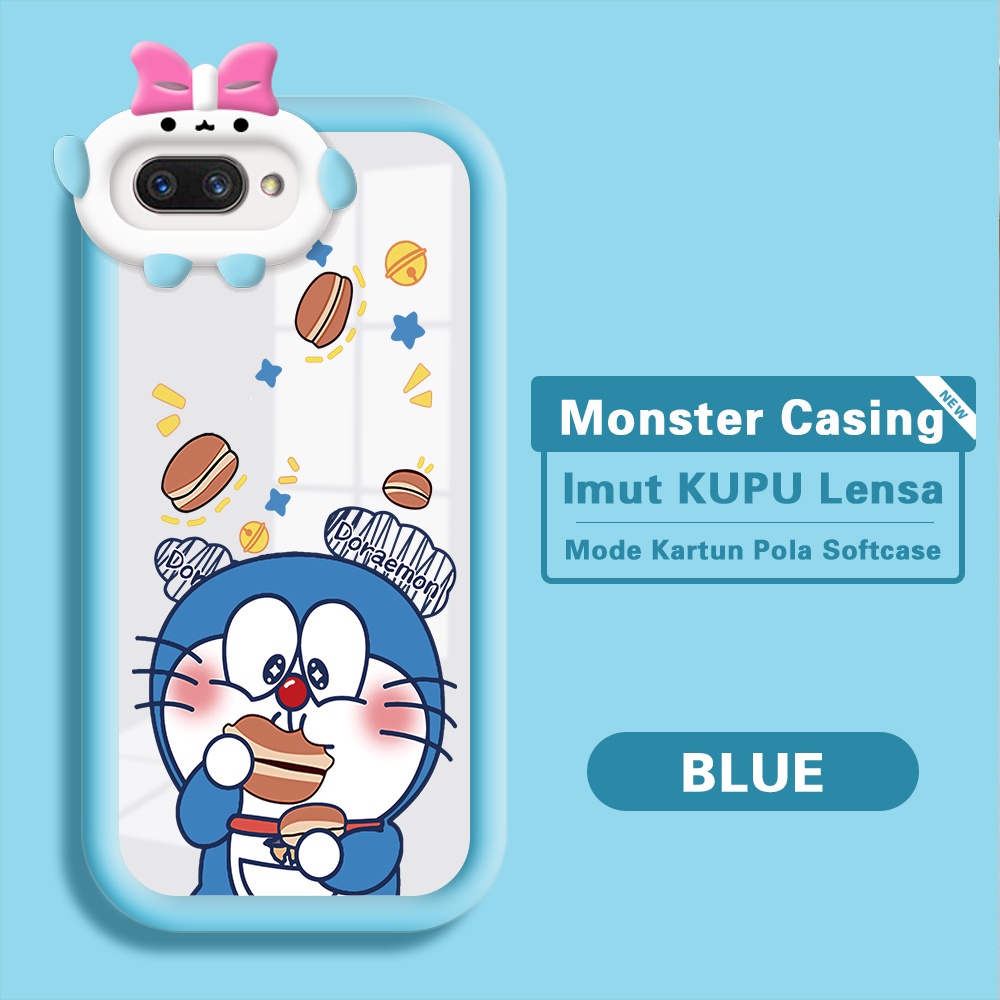 OPPO A12E A3S Realme C1 Untuk Phone Case Handphone Soft Cassing Softcase Kesing Tahan Guncangan Cute