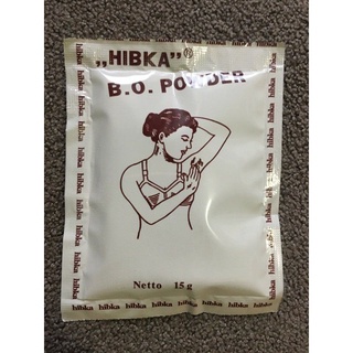 (BARNIK) HIBKA 15gr | Bedak Anti Bau Ketiak | Deodorant Bubuk