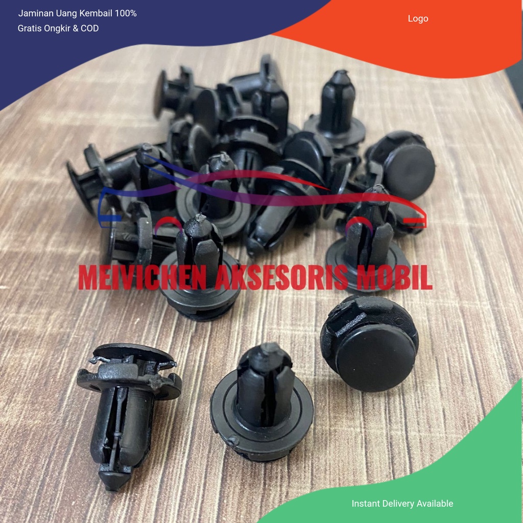 Klip Kancing Bumper Bemper Mobil Mitsubishi Xpander Outlander Aksesoris otomotif