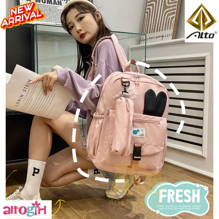 TAS RANSEL ANAK SEKOLAH PEREMPUAN SD SMP SMA ALTO KOREA ALTO GIRL 08