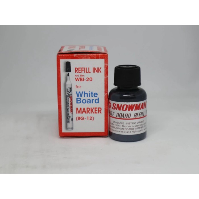 

New- Tinta Snowman Whiteboard - Hitam