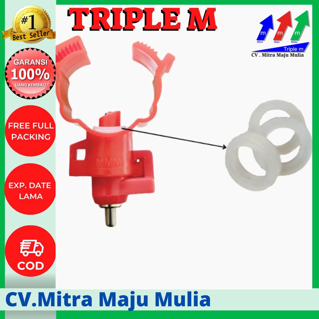 Karet Seal Niple ayam Pedaging Petelur