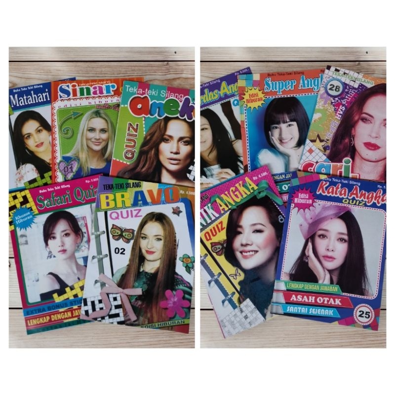 

Paket 10 Buku Tts Kecil Teka Teki Silang Murah