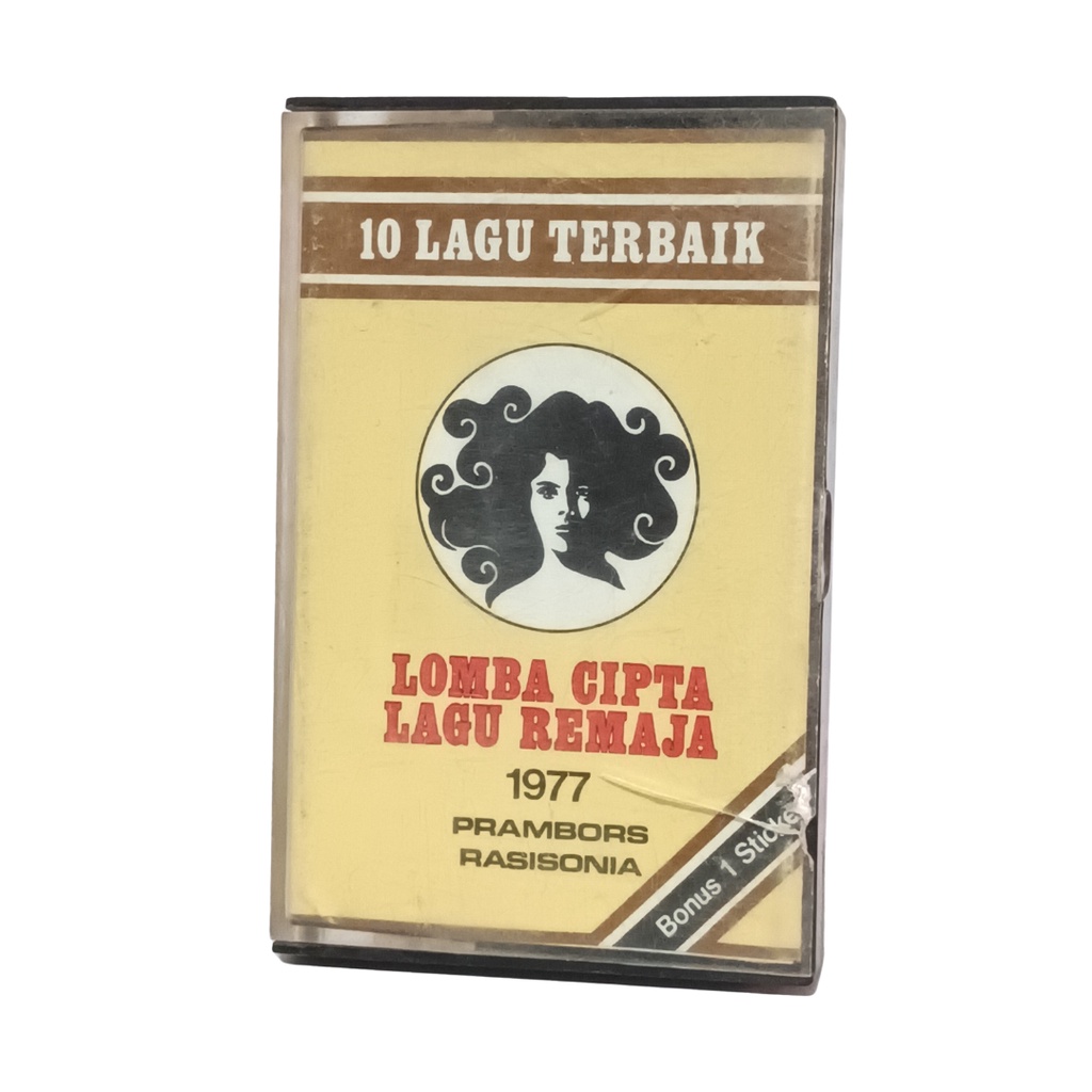 kaset various artist 10 Lagu Terbaik Lomba Cipta Lagu Remaja 1977 Prambors Rasisonia new old stock