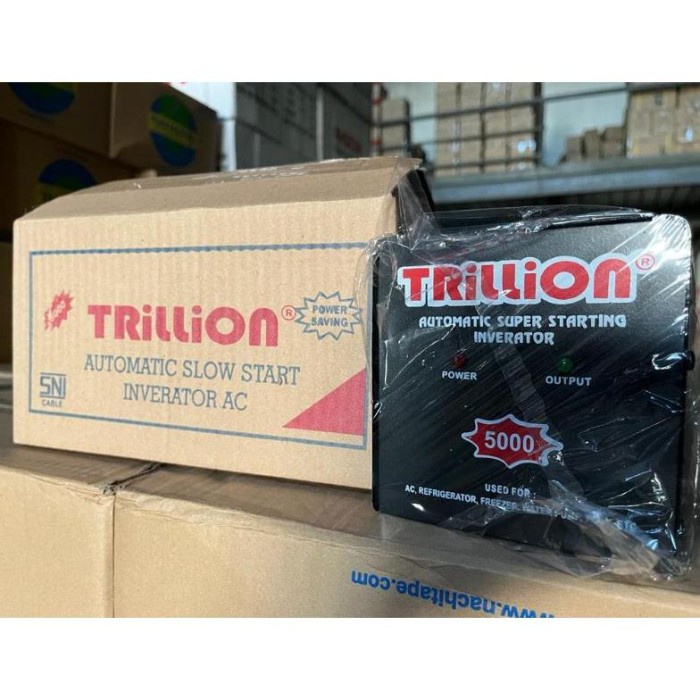 TOP Auto Soft Start Anti Jeglek 5000w Penghemat Daya Listrik TRILLION