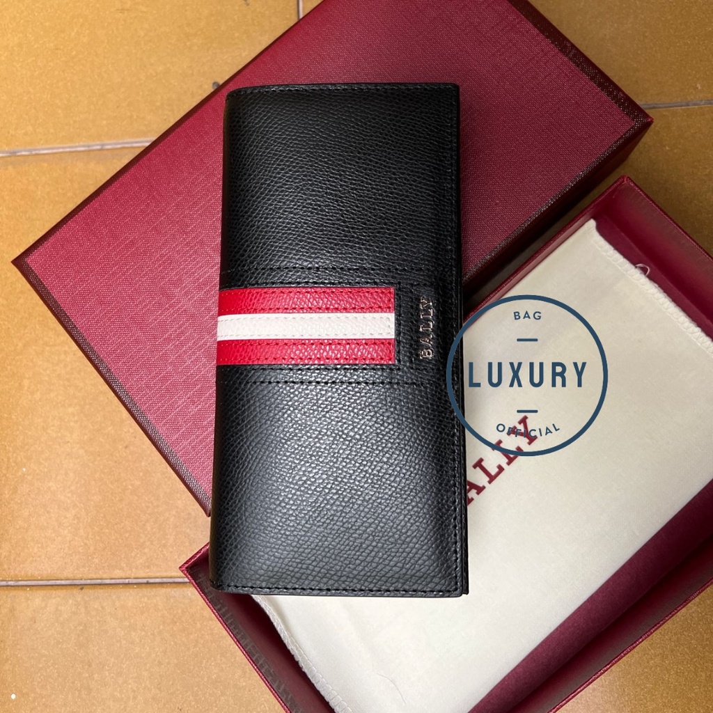 [BEST SELLER] Dompet Pria Long Wallet Bally Continental Original