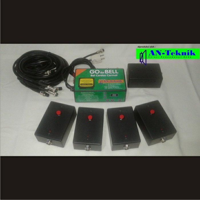 GOBELL Mini Bel Cerdas Cermat 4 Regu Minimalis