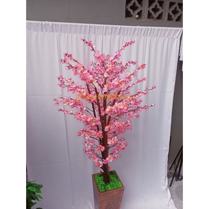 sakura Imlek 160cm- sakura plastik- pohon sakura- pohon hiasan imlek- pohon dekorasi