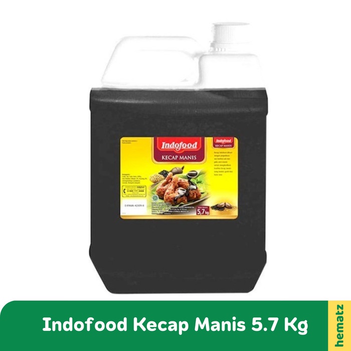 

Indofood Kecap Manis 5.7 Kg Jerigen
