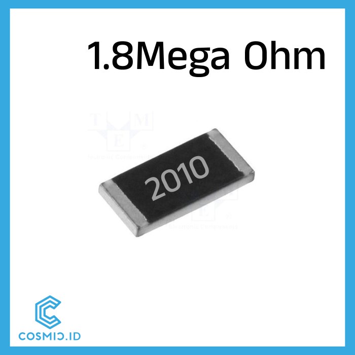 Resistor 1.8MegaOhm MR 1.8MOhm 1.8M 1M8 2010 SMD SMT SMD2010