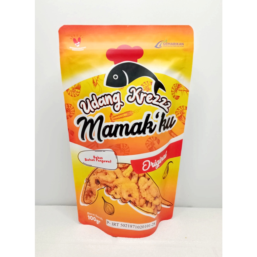 

Udang Krezzz Mamakku Kemasan 100gr