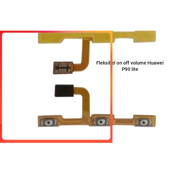 Flexible on off volume Huawei P9 lite L21 L22 L23 Suku Cadang Handphone ready