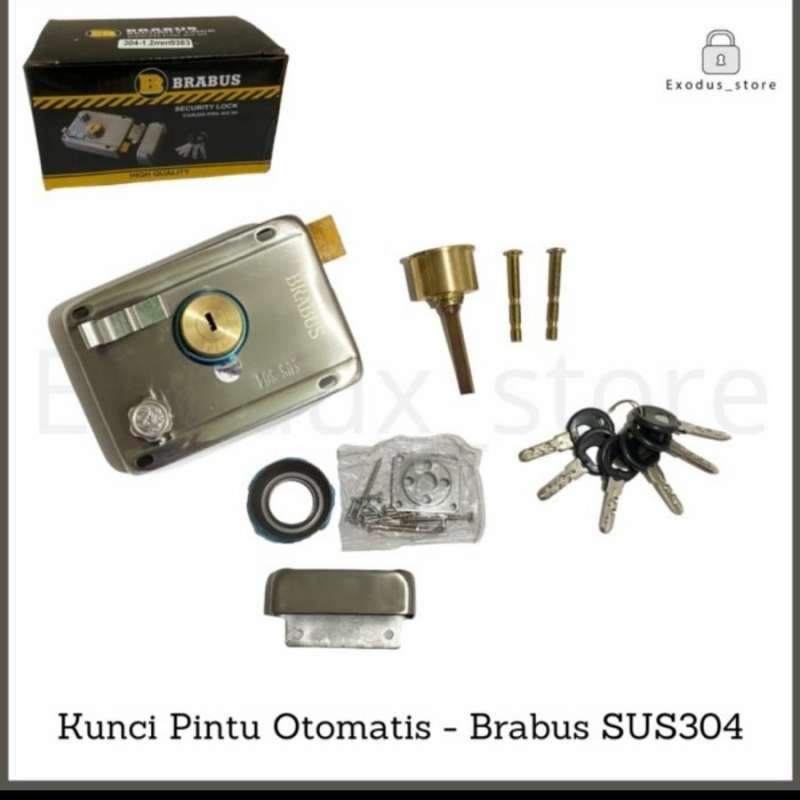 Kunci otomatis pintu stainless