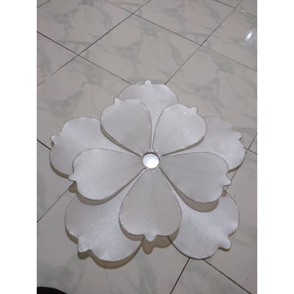 kap aster kelopak lampu dekorasi pelaminan bisa COD