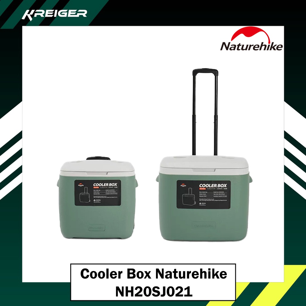 Cooler Box Naturehike NH20SJ021 Box Freezer Camping Piknik Portable Cool Storage Kotak Pendingin Makanan Minuman