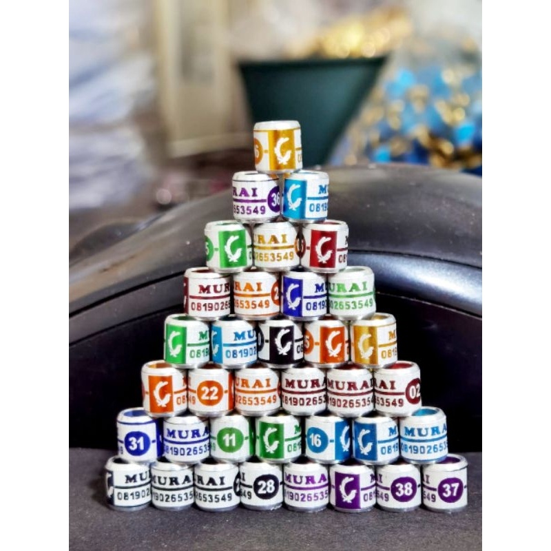 GELANG/BINGGEL/RING MURAI BATU REQUEST NAMA 25 BIJI