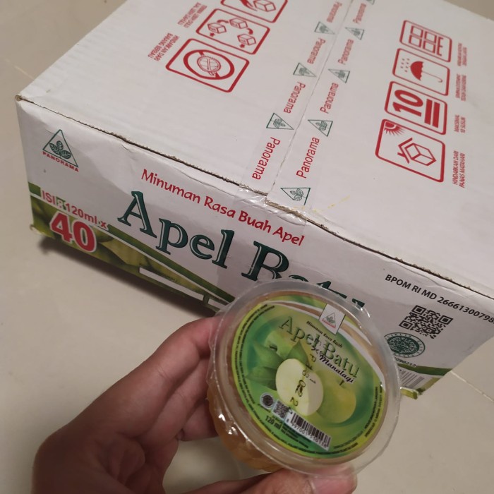 

BEST SELLER Sari Apel Batu Panorama 120 ml 1 dus isi 40 Jeruk Nipis