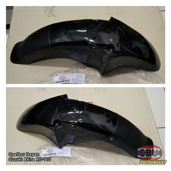 READY Spatbor Depan Suzuki Akira RU110  Hitam