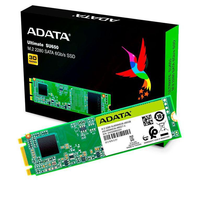 ADATA SSD SU650 480GB M.2 SATA