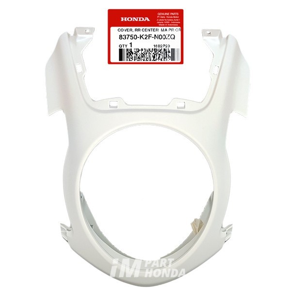 83750-K2F-N00ZQ Cover RR Center Lampu Belakang Scoopy eSP K2F Putih
