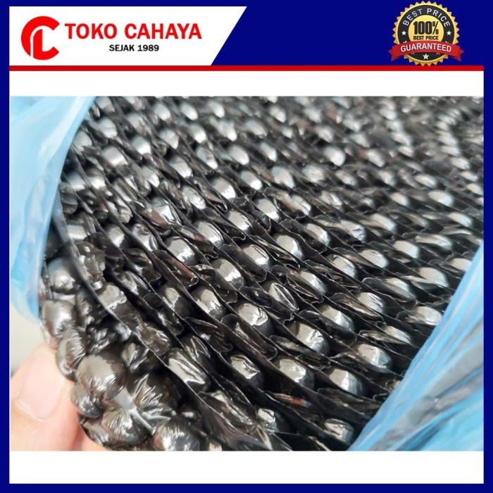 

Bubble Wrap Hitam Roll 50m x 125cm - Ekonomis Hitam