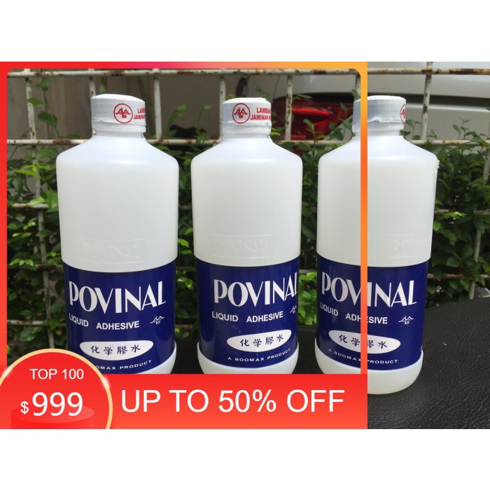 

PROMO/ GUDANG LEM/ LEM POVINAL 500 ml LEM KERTAS