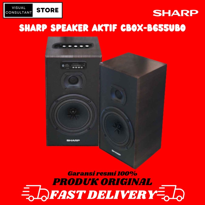 SHARP CBOX-B655UBO SPEAKER ACTIVE BLUETOOTH
