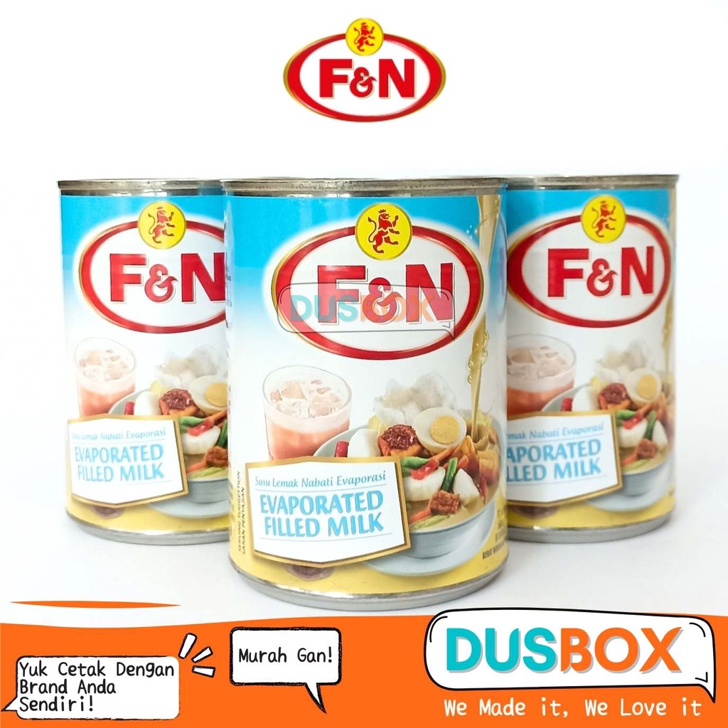 

F&N Susu Evaporasi / Susu Evaporasi Cair / FN Susu Evaporasi 380gr