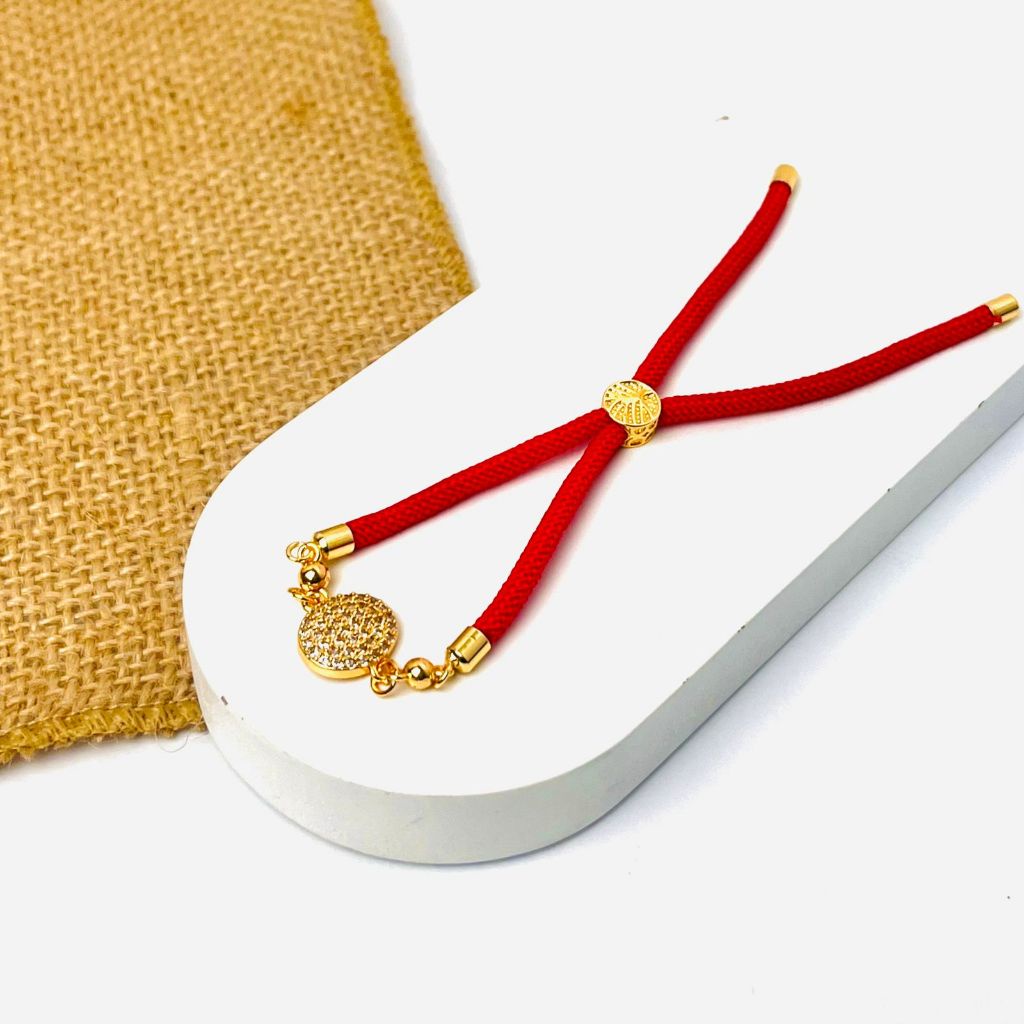 Gelang Serut Kain Lingkaran Full Mata Perhiasan Wanita Xuping Lapis Emas