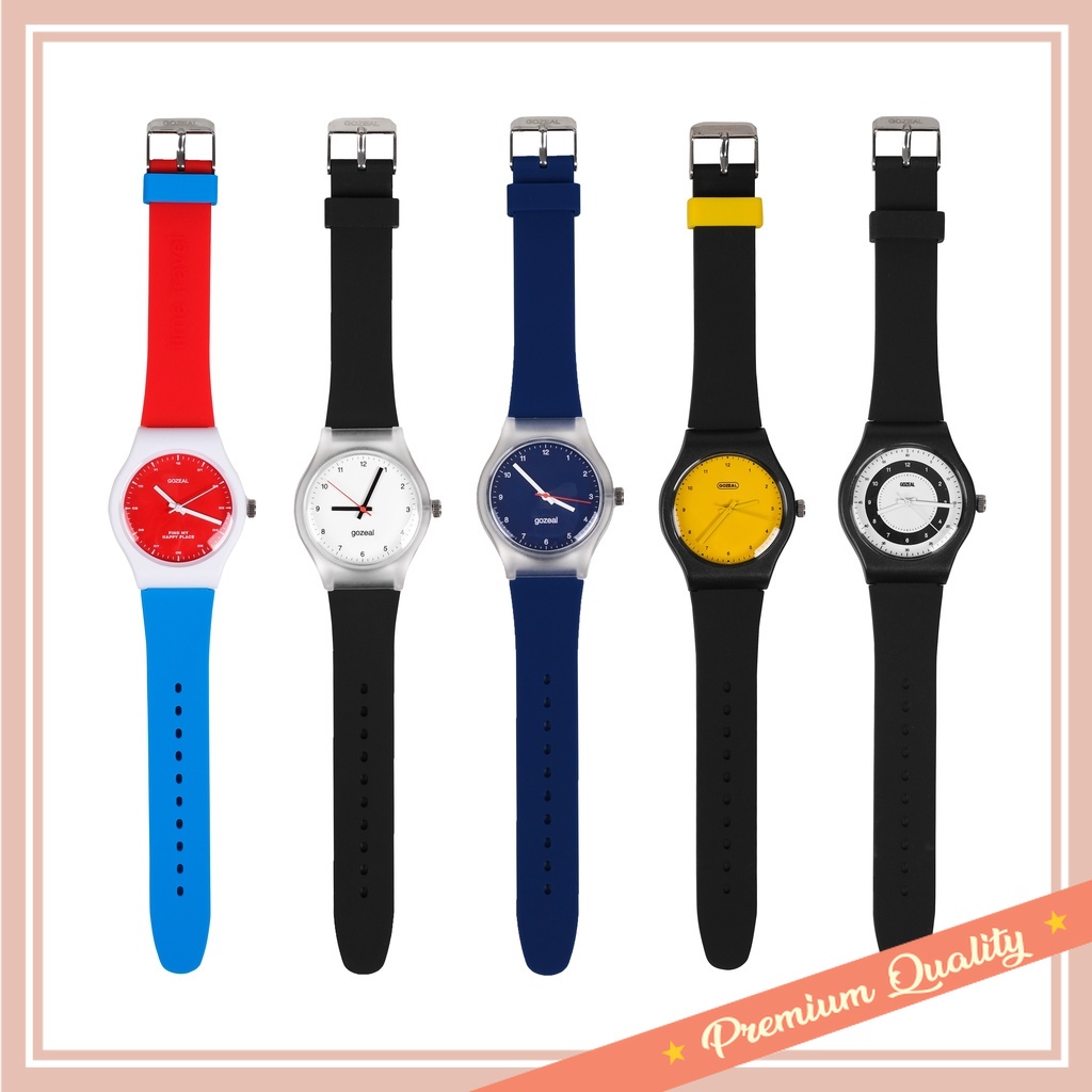 JAM UNISEX COUPLE MURAH ANTIK MODERN KEKINIAN CASUAL BRANDED / Gozeal | Analog Watches | Vol.1