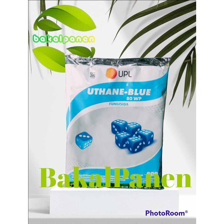 Fungisida obat jamur mankozeb biru UTHANE BLUE 80WP
